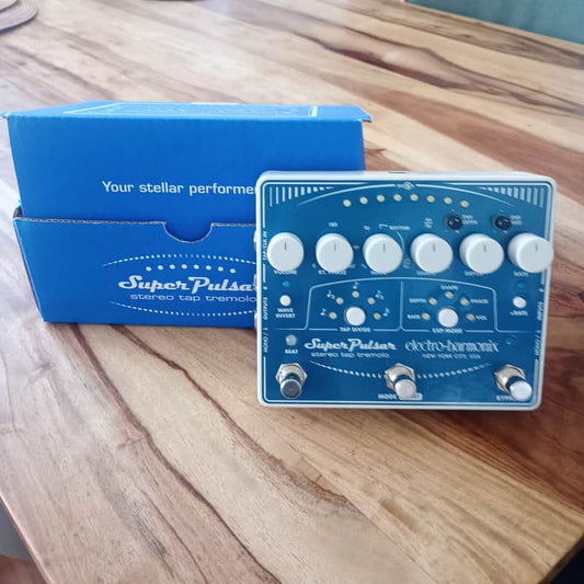 Electro-Harmonix Electro-Harmonix Super Pulsar Stereo Tap Tremol... - Reverb