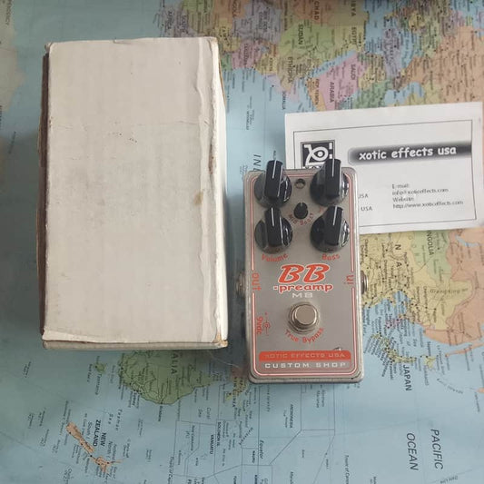 Xotic Xotic 2010s Xotic BBP-MB Custom Shop BB Preamp with Mid Boost Metal - Reverb