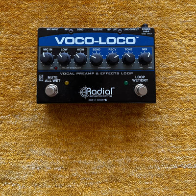 Radial Radial Voco-Loco Black B-Stock - Offerta BSTOCK