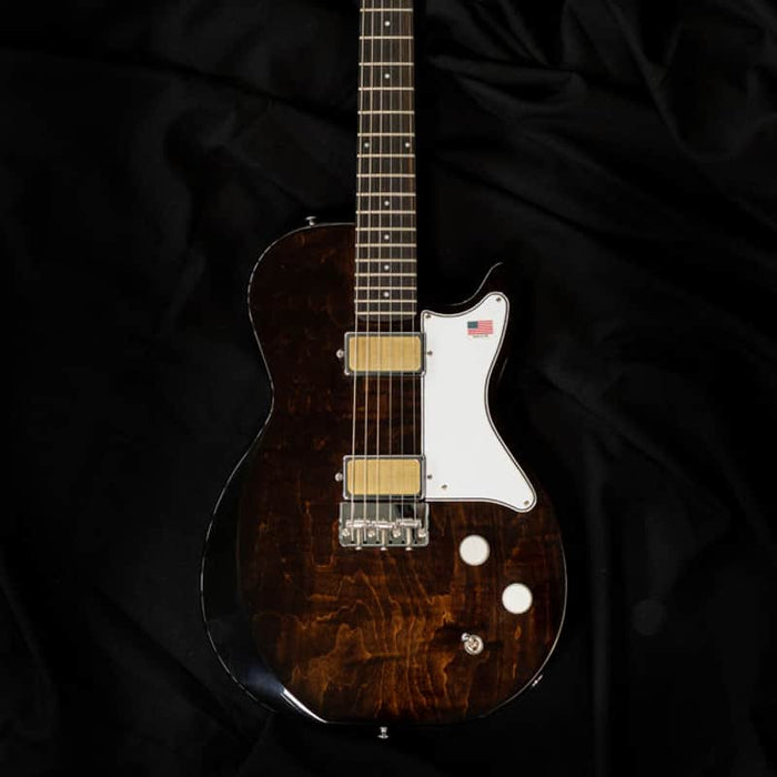 Harmony Jupiter with Ebony Fretboard Transparent Black