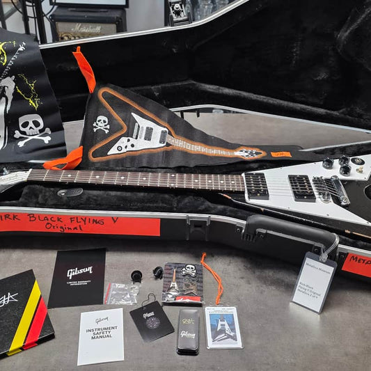 Gibson Gibson Kirk Hammett 1979 Flying V Custom Shop Murphy Lab ... - Reverb