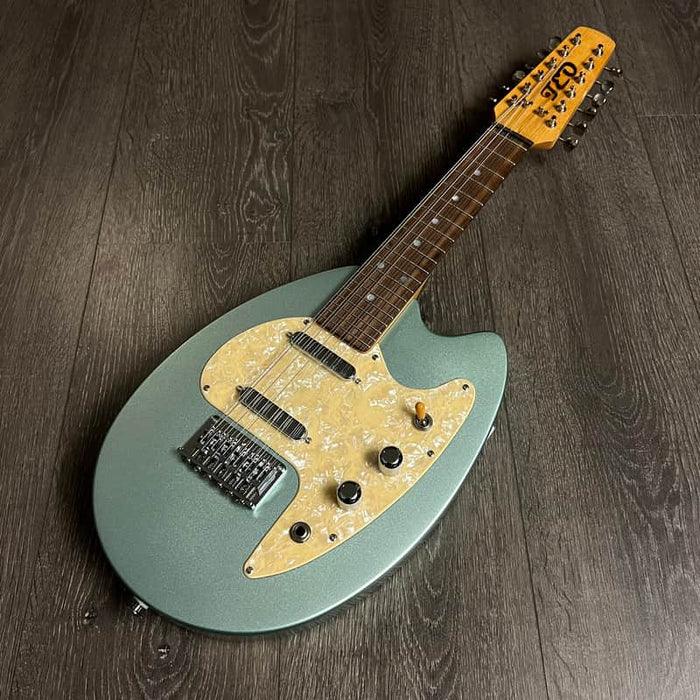 Teo Mando Guitar Metallic Sage Green