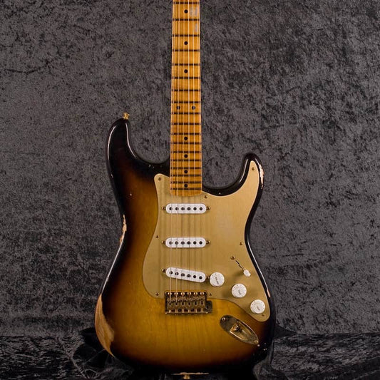 Fender Fender Custom Shop Stratocaster 55 Relic Bone Tone Relic - Reverb