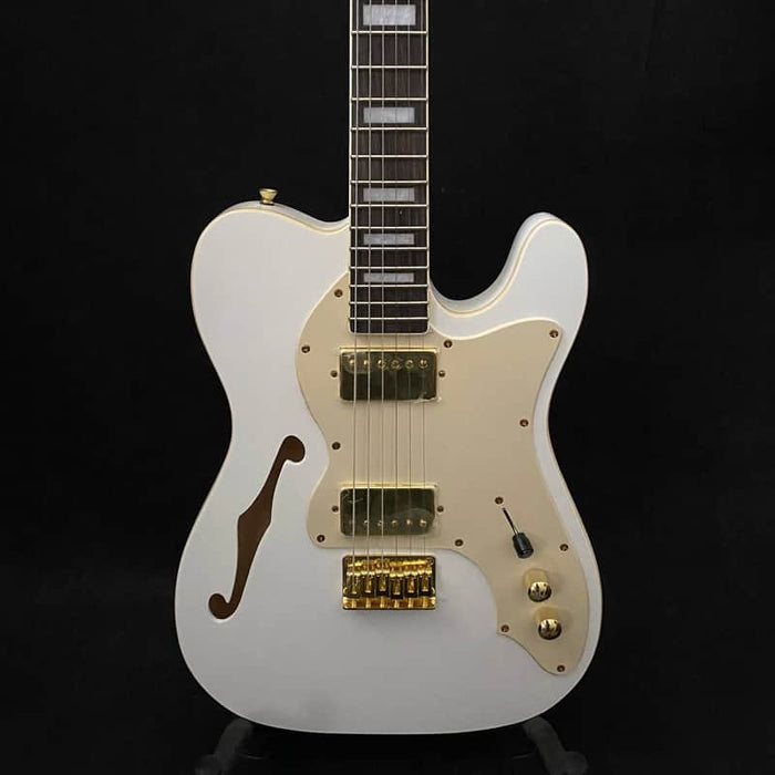 Unbranded Telecaster White - Gold hardware