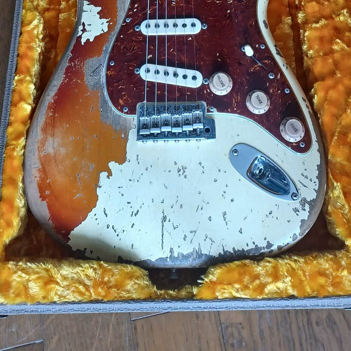 Fender Custom shop stratocaster 64 masterbuilt Jason Smit...