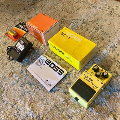 Boss SD-1 Super OverDrive Yellow