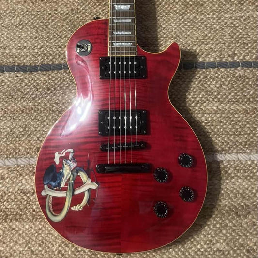 Epiphone Epiphone Slash Signature "Snakepit" Les Paul Trans... - Reverb