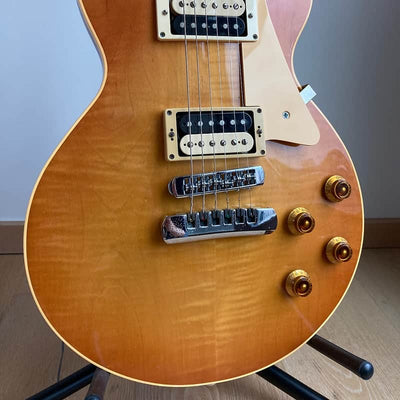 Heritage H-140 CM Antigue Burst, Carved Maple Top