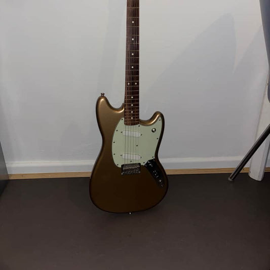 Fender Fender Mustang Player II Firemist Gold - Reverb