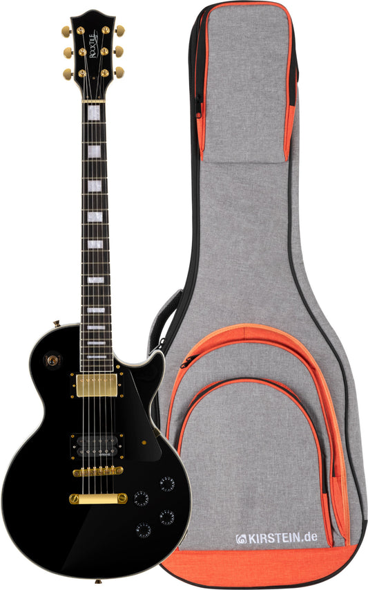 Rocktile Rocktile Pro L-200BK Deluxe Chitarra Elettrica Black Set con Gigbag - Kirstein