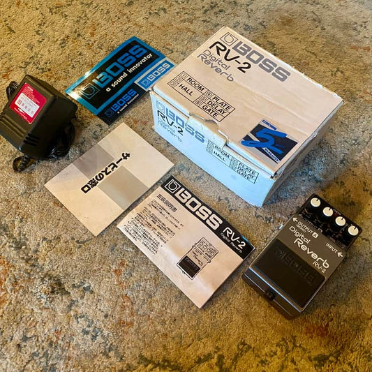 Boss Boss RV-2 Digital Reverb Gray - Reverb