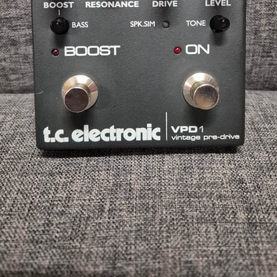 TC Electronic TC Electronic 2010s TC Electronic Vintage Pre Drive Black B-Stock - Offerta BSTOCK