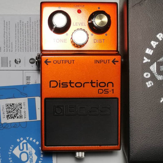 Boss Boss DS-1-B50A 50th Anniversary Distortion Orange - Reverb