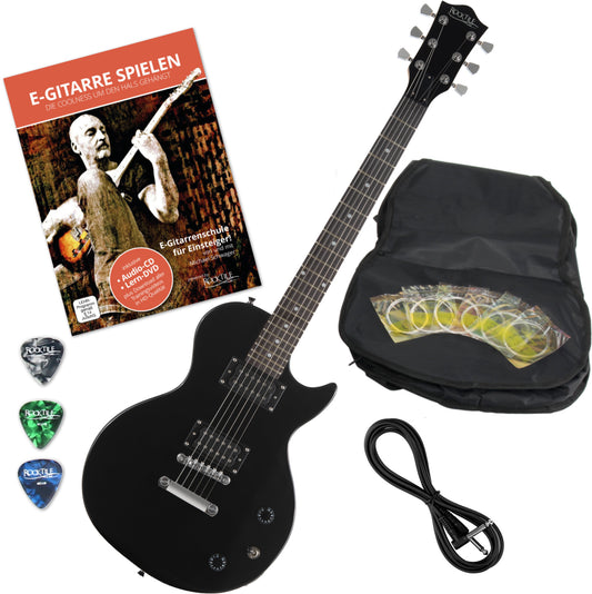 Rocktile Rocktile L-100 BL Chitarra Elettrica Black Set con Accessori - Kirstein