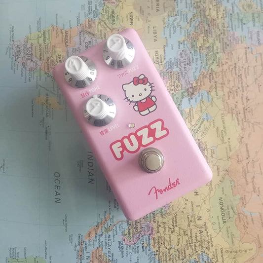 Fender Fender Hello Kitty Fuzz Pink - Reverb