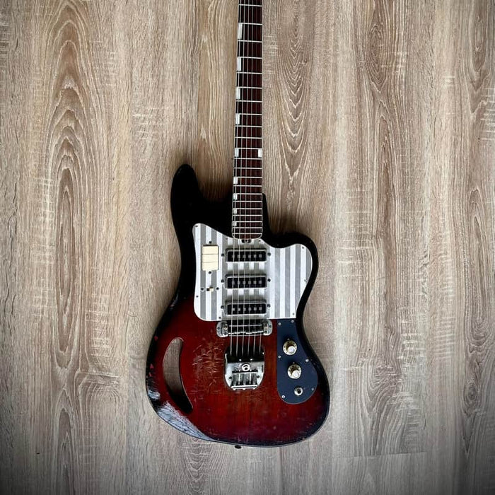 Teisco 1965/66 Teisco TG-64 Sunburst
