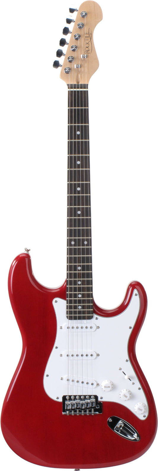 Rocktile Rocktile Sphere Classic Chitarra Elettrica Rosso Set Con Borsa - Kirstein