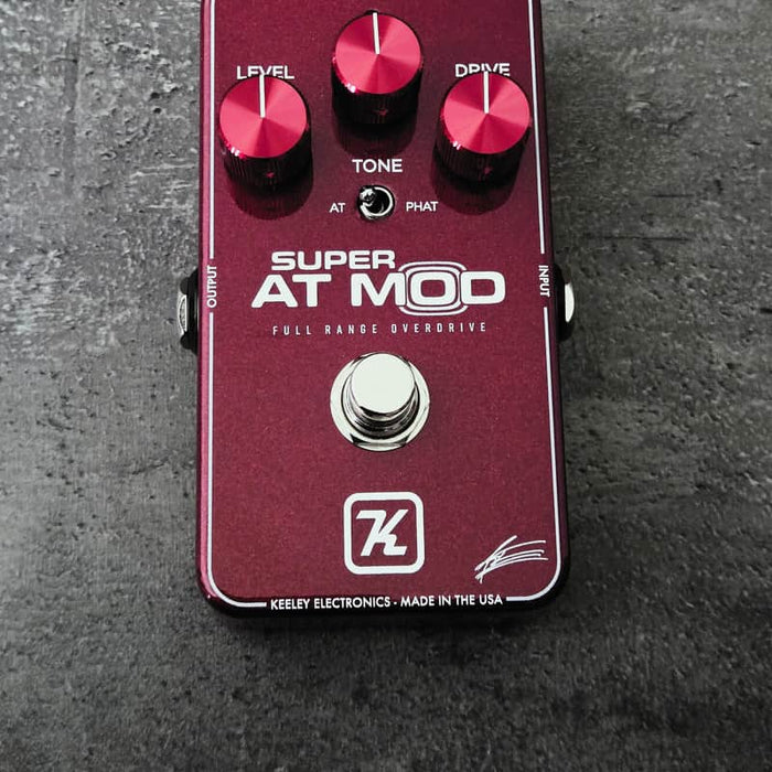Keeley Super AT Mod Andy Timmons Signature Overdrive Red