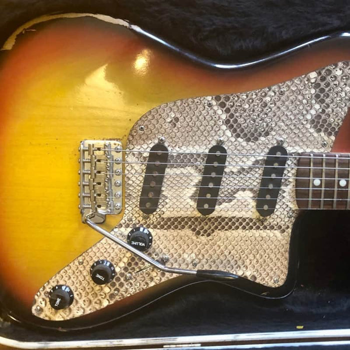 Finnish Guitar Works Flying Finn Snaker Sunburst Reliced