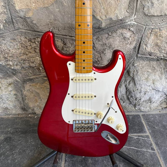 Fender Fender Stratocaster ST-57 MIJ - Q Serial Candy Apple Red - Reverb