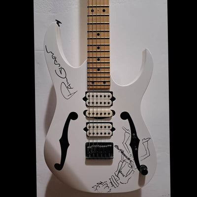 Ibanez PGM301-WH Paul Gilbert Signature White