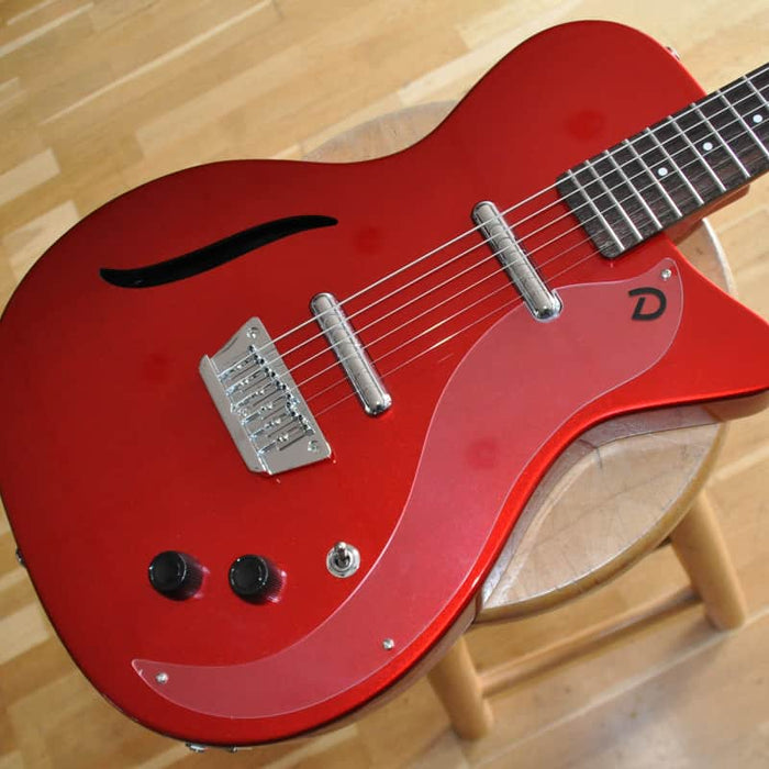 Danelectro Vintage Baritone Red Metallic