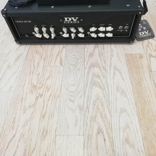 DV Mark DV Mark Triple 6 120 head with footswitch Black - Reverb