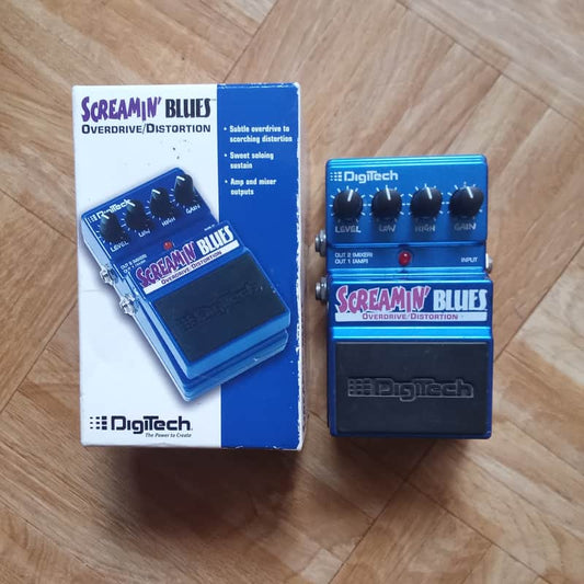 DigiTech DigiTech 1990s DigiTech Screamin' Blues Blue - Reverb