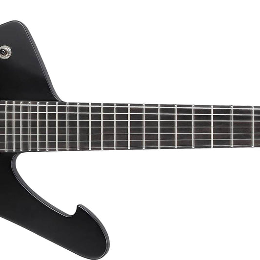 Ibanez Ibanez ICTB721 BKF Iron Label Iceman - Black Flat - Reverb