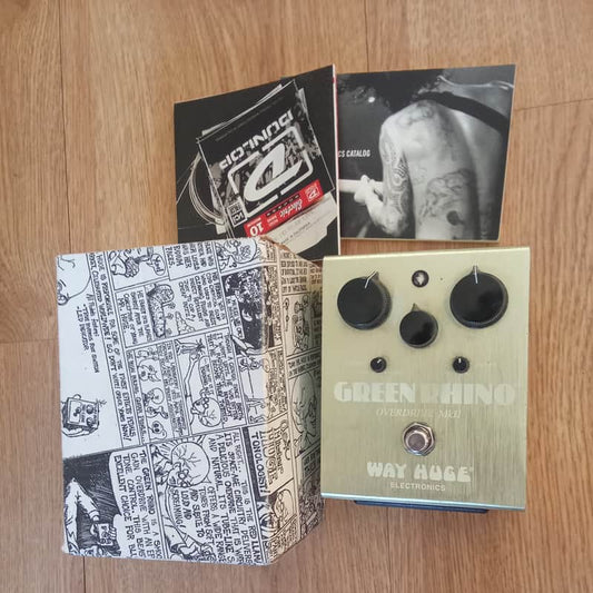 Way Huge Way Huge WHE202 Green Rhino Overdrive MkII Green - Reverb