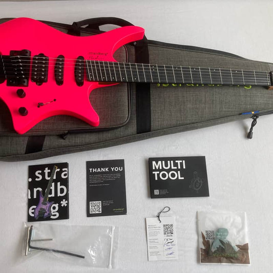 Strandberg Guitars Strandberg Guitars Boden RESQ:D S6T Shocking Pink - Reverb