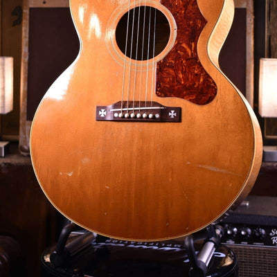 Gibson Gibson J-185 Natural flamed back and sides B-Stock - Offerta BSTOCK