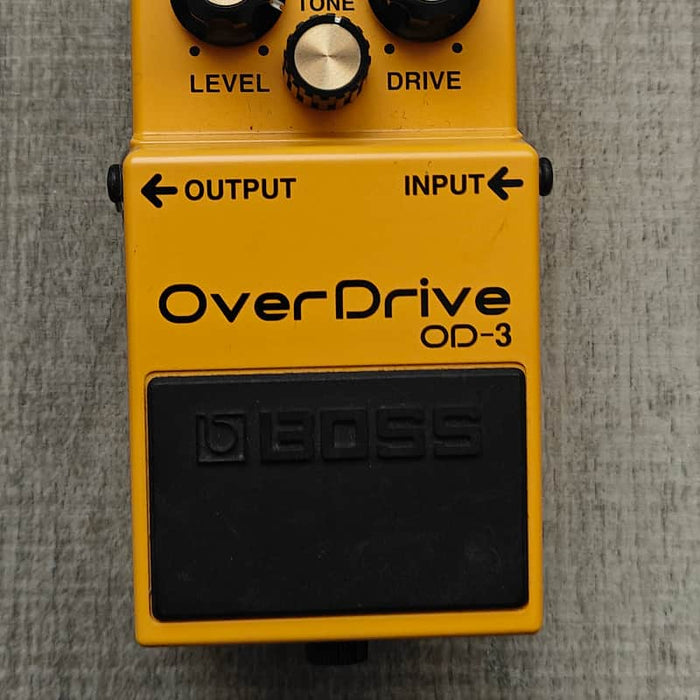 Boss OD-3 OverDrive Yellow