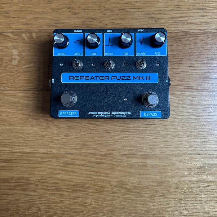 Reuss Repeater Fuzz mk III Black / Blue