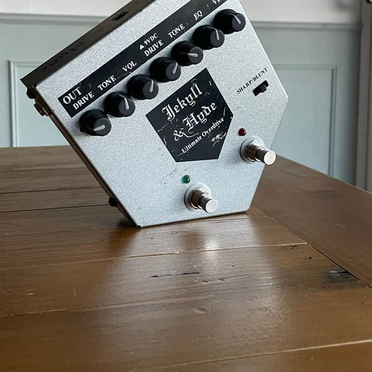 Visual Sound Visual Sound 1990s Visual Sound Jekyll &amp; Hyde Ultimate Overdrive V1 Silver - Reverb