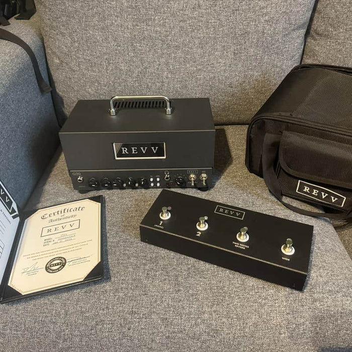 REVV G20 2-Channel 20-Watt Guitar Amp Head with Re...