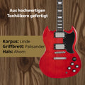 Rocktile Pro S-Red Chitarra Elettrica Heritage Cherry