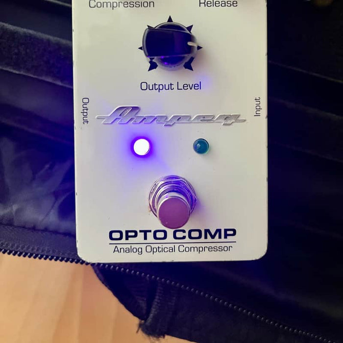 Ampeg 2010s Ampeg Opto Comp Analog Compressor White