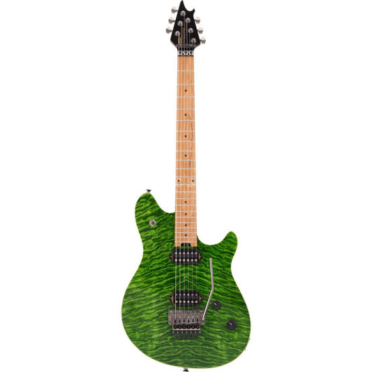 EVH EVH Wolfgang WG Standard Quilt Maple Transparent Green B-Stock - Music Store DE