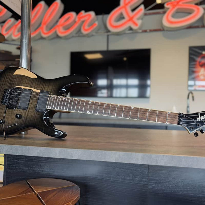 Jackson Mid-2000s Jackson DKMG Dinky Transparent Black