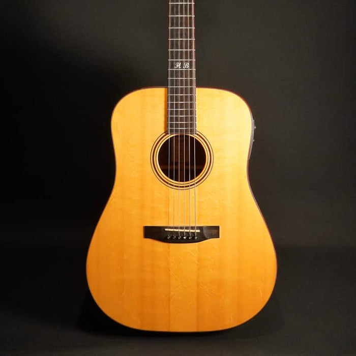 Stevens Dreadnought Spruce / Indian Rosewood LEFTHAND Nat...