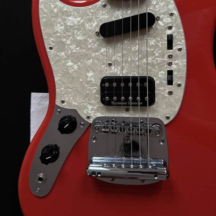 Fender Kurt Cobain Mustang Left-Handed Fiesta Red