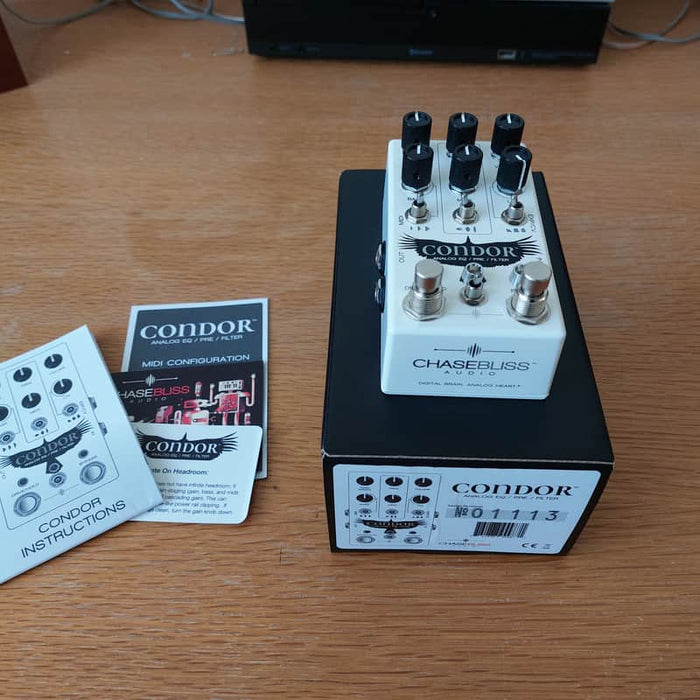 Chase Bliss Audio Condor Analog EQ/Pre/Filter Whit...