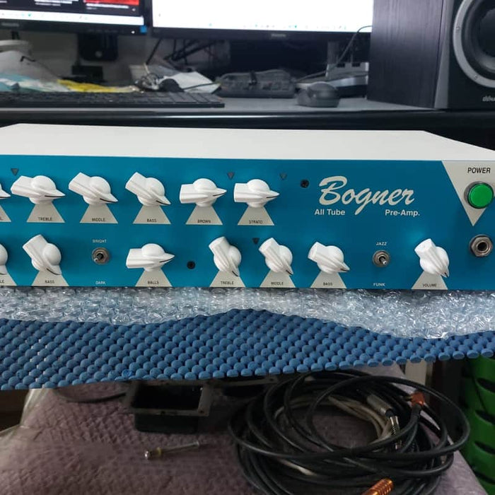 Bogner 2000s Bogner Fish 4-Channel Rackmount Tube Guitar Preamp Reiss...