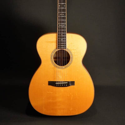 Stevens custom guitars OM Brazilian Rosewood Natural