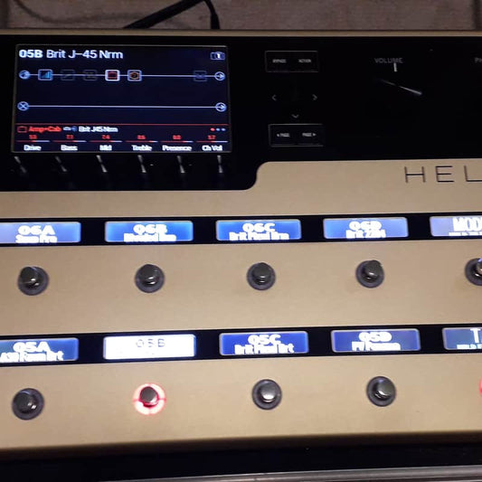 Line 6 Line 6 Helix Floor Gold Limited Edition Gold - Reverb