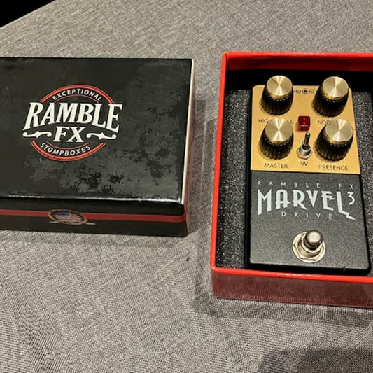 Ramble FX Ramble FX 2010s Ramble FX Marvel Drive V3 Standard - Reverb