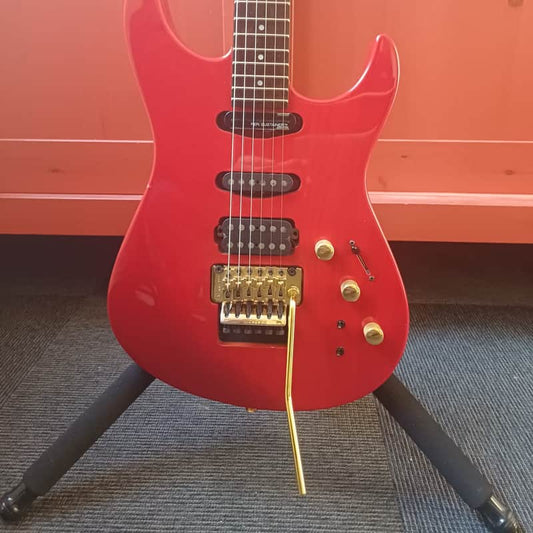 Fernandes Fernandes FR-95S Revolver Transparent Red - Reverb