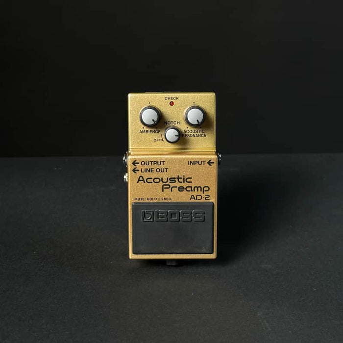 Boss AD-2 Acoustic Preamp Pedal Bronze