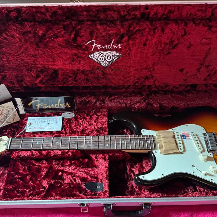 Fender American Stratocaster LEFT-HANDED 3-Color Sunburst